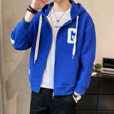 2026春款男微落肩字母刺绣休闲连帽夹克A230-2023-P125（控168），男装夹克，电商A230