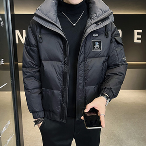 2025秋冬男款微阔连帽宇航员羽绒服外套A230-6927-P195（控288）图片
