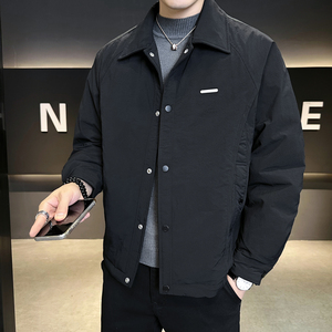 2025冬男宽松新标90%白鸭绒轻薄羽绒服A230-95702-P195(控290)图片