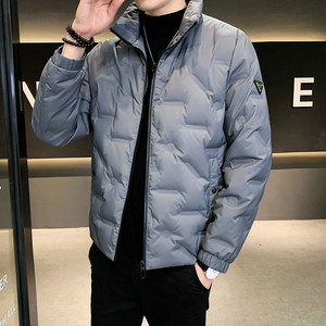 2025冬男款标90修身压花立领贴标羽绒服A230-K001-P175(控270)图片