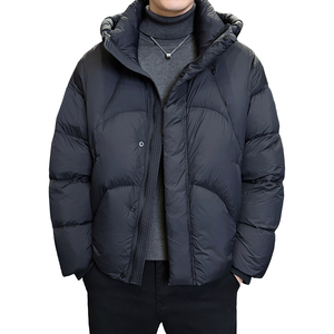 2025年冬男女款连帽新标90泡芙穿刺羽绒服A230-5853-P358(控499图片