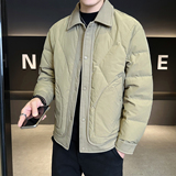 2025年冬男修身标90白鸭绒拼料轻薄羽绒服A230-738-P208(控299)，男装羽绒服，电商A230
