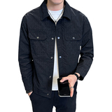 2026春季男士修身款全身印花工装夹克外套A230-8606-P135(控185)，男装夹克，电商A230