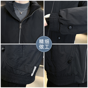 2025年冬男微款式标90立领夹克式羽绒服A230-95708-P230(控330)图片
