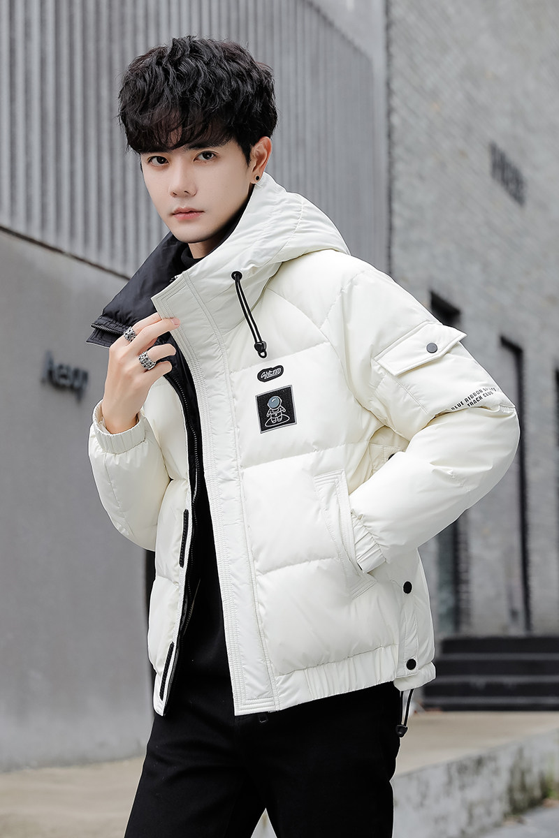2025秋冬男款微阔连帽宇航员羽绒服外套A230-6927-P195（控288）,男装羽绒服,电商A230