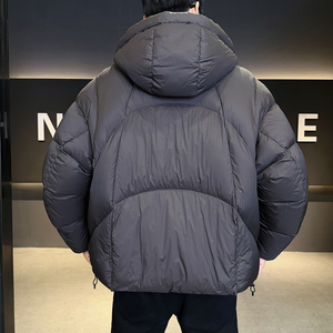 2025年冬男女款连帽新标90泡芙穿刺羽绒服A230-5853-P358(控499图片