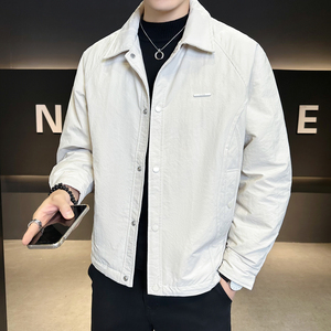 2025冬男宽松新标90%白鸭绒轻薄羽绒服A230-95702-P195(控290)图片