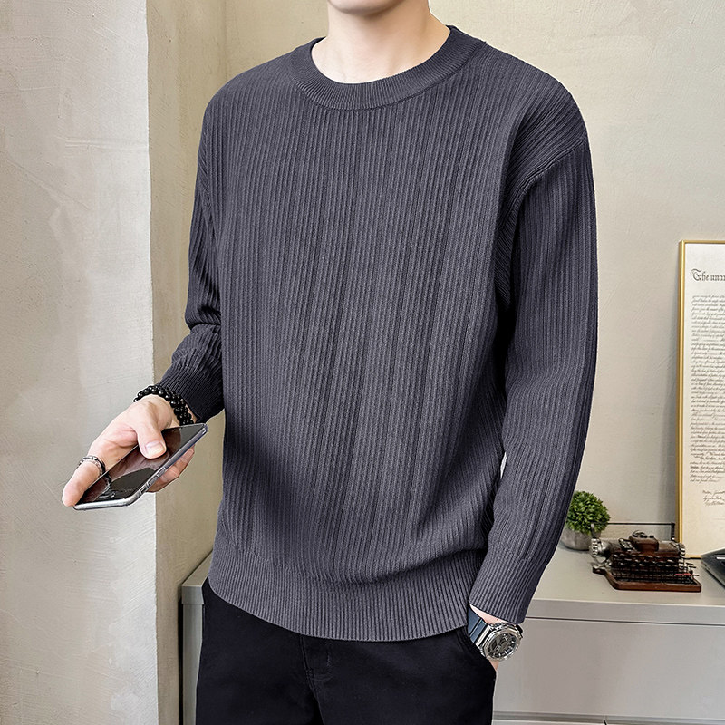 2025年秋冬男款中领微宽松立体织法毛衣打底衫A230-2400-P78(108),男装针织衫/毛衣,电商A230