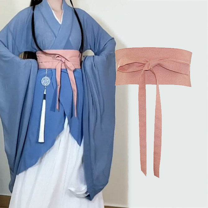 【纯色多色棉麻合集】 古风文艺腰带/皮带/腰链