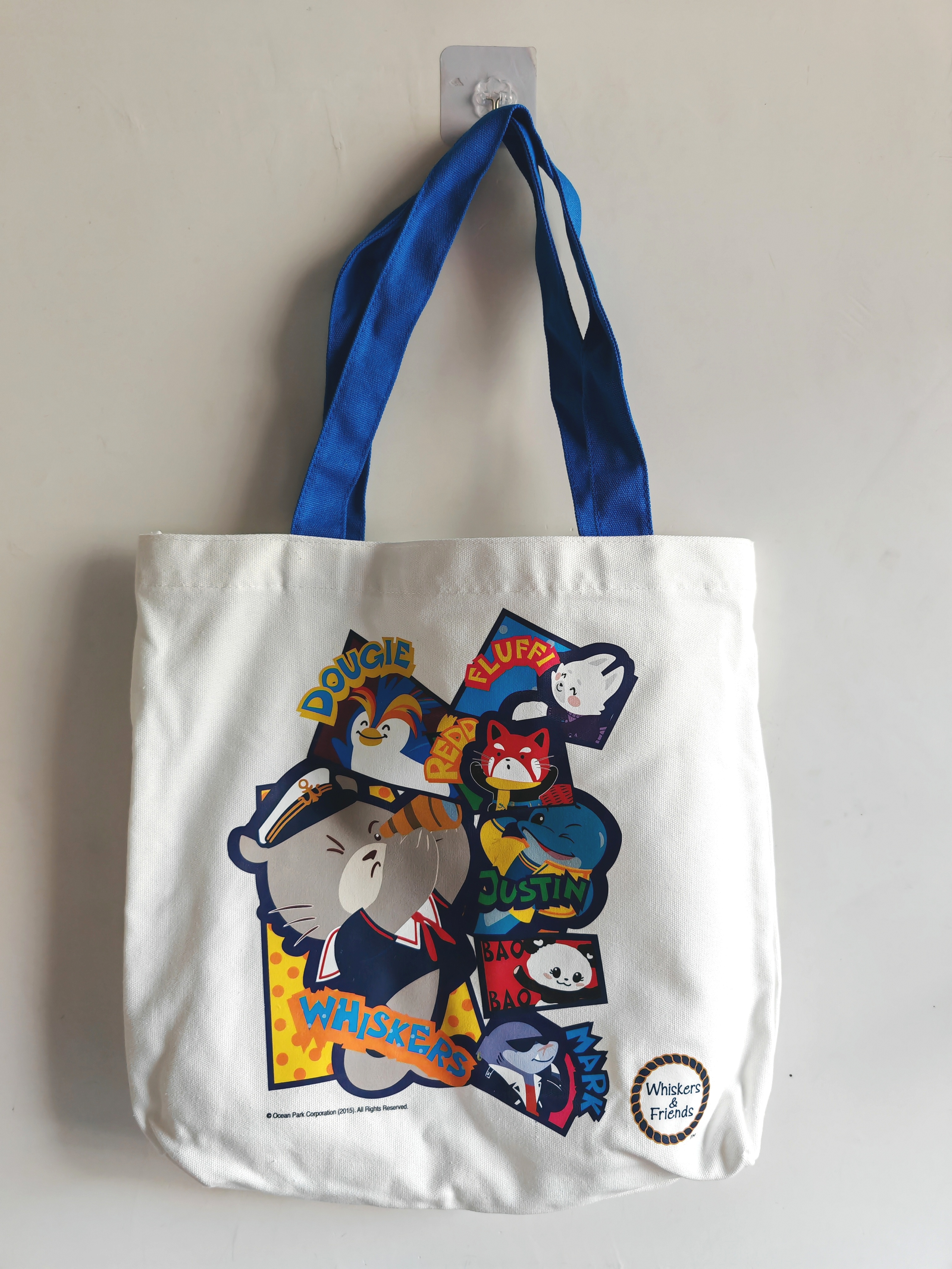 出口香港卡通可爱帆布袋 单肩购物袋 托特包 书本A4学生手提袋