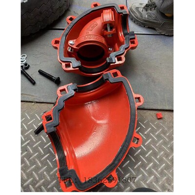 消防管165沟槽弯头漏水快速补漏