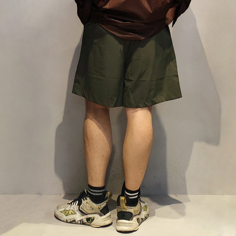 nogender集合城市户外运动风系列超柔防晒速干松紧腰宽口男生短裤