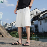 新中式亚麻裤子夏季轻薄透气潮男士短裤棉麻休闲裤风男装K600，男装牛仔裤，四季星座303A