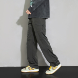 K41美式冲锋裤男士夏季防水登山裤运动休闲伞兵裤子宽松工装长裤，男装工装外套，四季星座303A