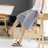 网红裤子男嘻哈宽松运动休闲五分裤沙滩短裤跑步速干潮流潮牌K600，男装牛仔裤，四季星座303A