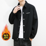 棒球服外套男秋冬潮牌痞帅夹克港风宽松百搭JK2021常规P32加绒P42，男装夹克，四季星座303A
