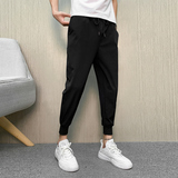 网红裤子男潮流个性工装潮牌束脚9九分裤男社会人修身小脚裤K022，男装工装外套，四季星座303A