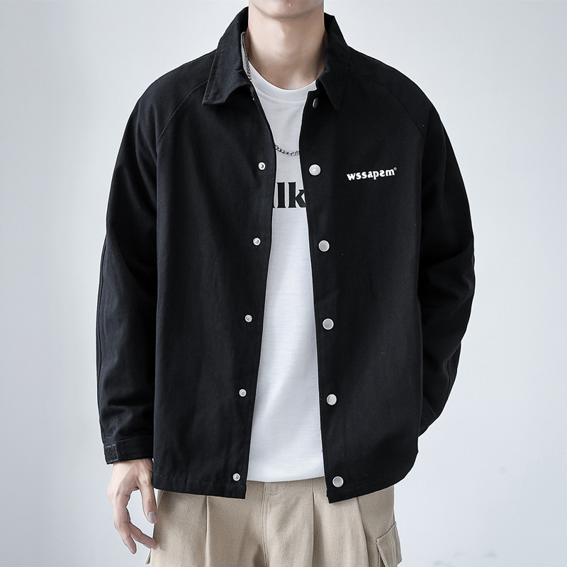 秋冬新款加绒男学生夹克校服上衣宽松外套JK2021常规P32加绒P42,男装夹克,四季星座303A