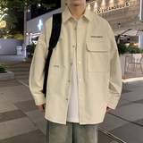 JK2025男士外套衬衫长袖衬衣春秋冬装夹克工装上衣服常规30加厚40，男装夹克，四季星座303A