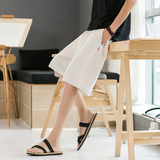 网红裤子男嘻哈宽松运动休闲五分裤沙滩短裤跑步速干潮流潮牌K600，男装牛仔裤，四季星座303A