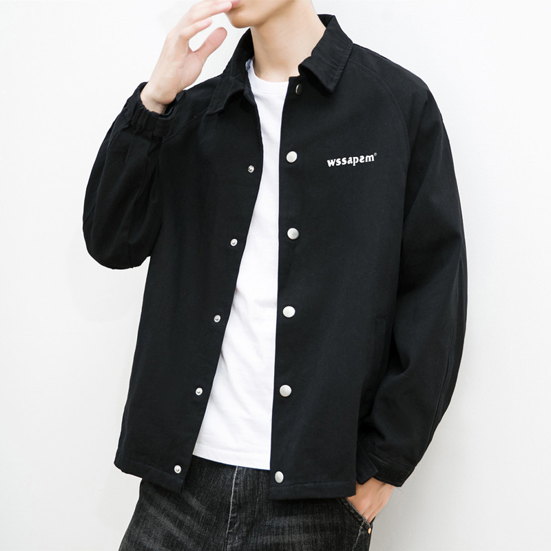 棒球服外套男秋冬潮牌痞帅夹克港风宽松百搭JK2021常规P32加绒P42,男装夹克,四季星座303A