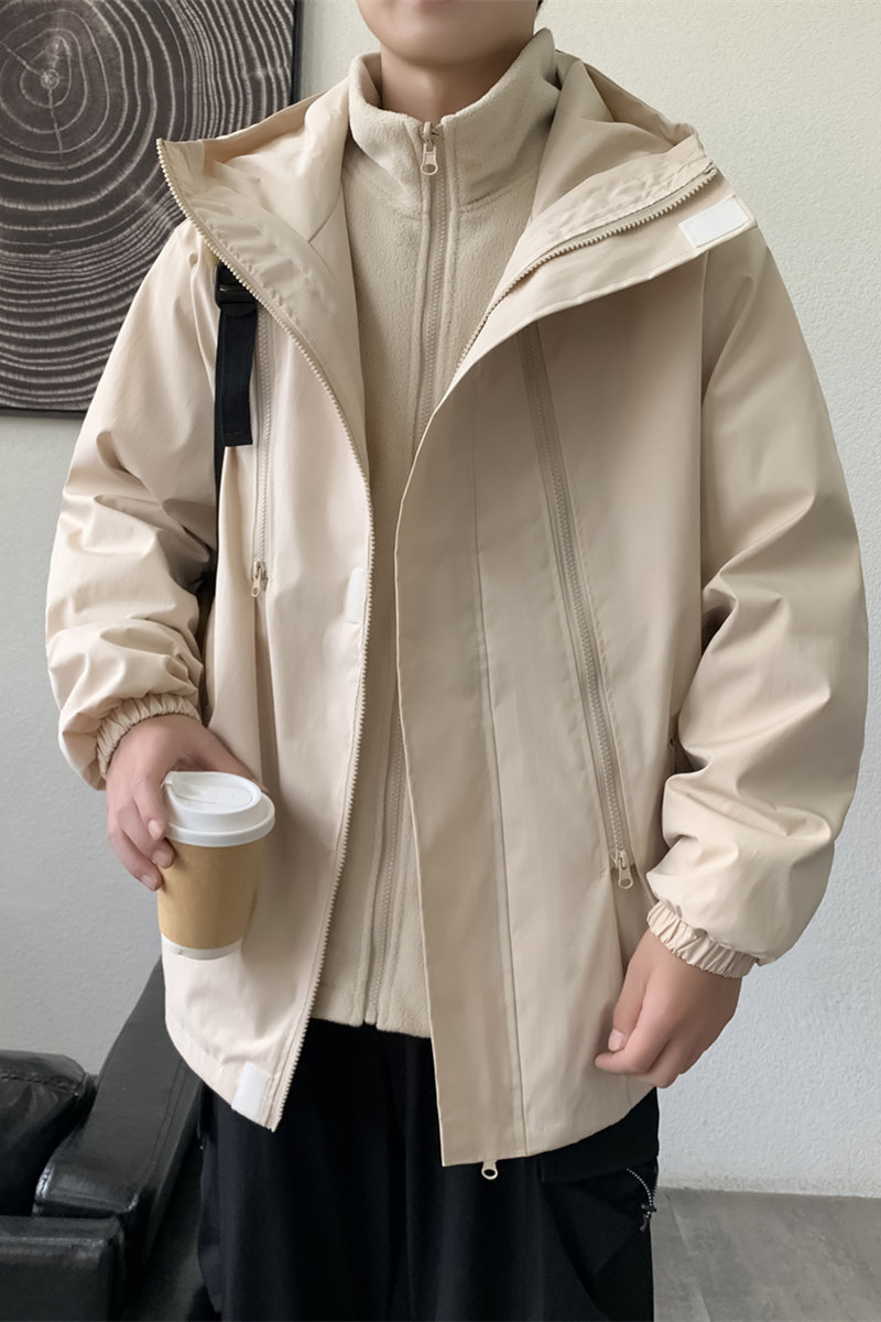 摇粒绒外套Y01P30冲锋衣JK8008P35摇粒绒+冲锋衣Z318P65,男装夹克,四季星座303A