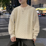 MY8267男士毛衣秋冬季潮流针织衫青少年学生款加绒常规37加绒47，男装针织衫/毛衣，四季星座303A