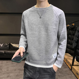 MY8002男毛衣秋冬季潮流针织衫青少年加绒加厚羊毛衫常规37加绒47，男装针织衫/毛衣，四季星座303A