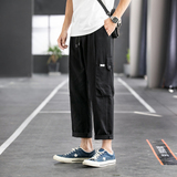 K9117P25工装裤男潮牌春夏新款ins男韩版潮流青少年宽松百搭直筒，男装工装外套，四季星座303A
