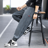 2026春季新蓝底蒙马特大码男玉米粒灯芯绒哈伦休闲裤K668P30，男装休闲裤，四季星座303A