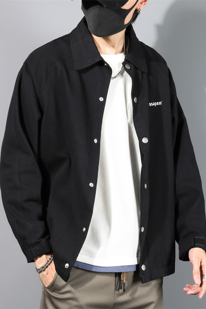 外套男春秋款工装夹克薄款潮牌棒球服冬JK2021常规P32加绒P42,男装夹克,四季星座303A