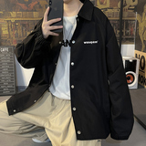外套男春秋款工装夹克薄款潮牌棒球服冬JK2021常规P32加绒P42，男装夹克，四季星座303A