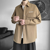 JK2025男士外套衬衫长袖衬衣春秋冬装夹克工装上衣服常规30加厚40，男装夹克，四季星座303A
