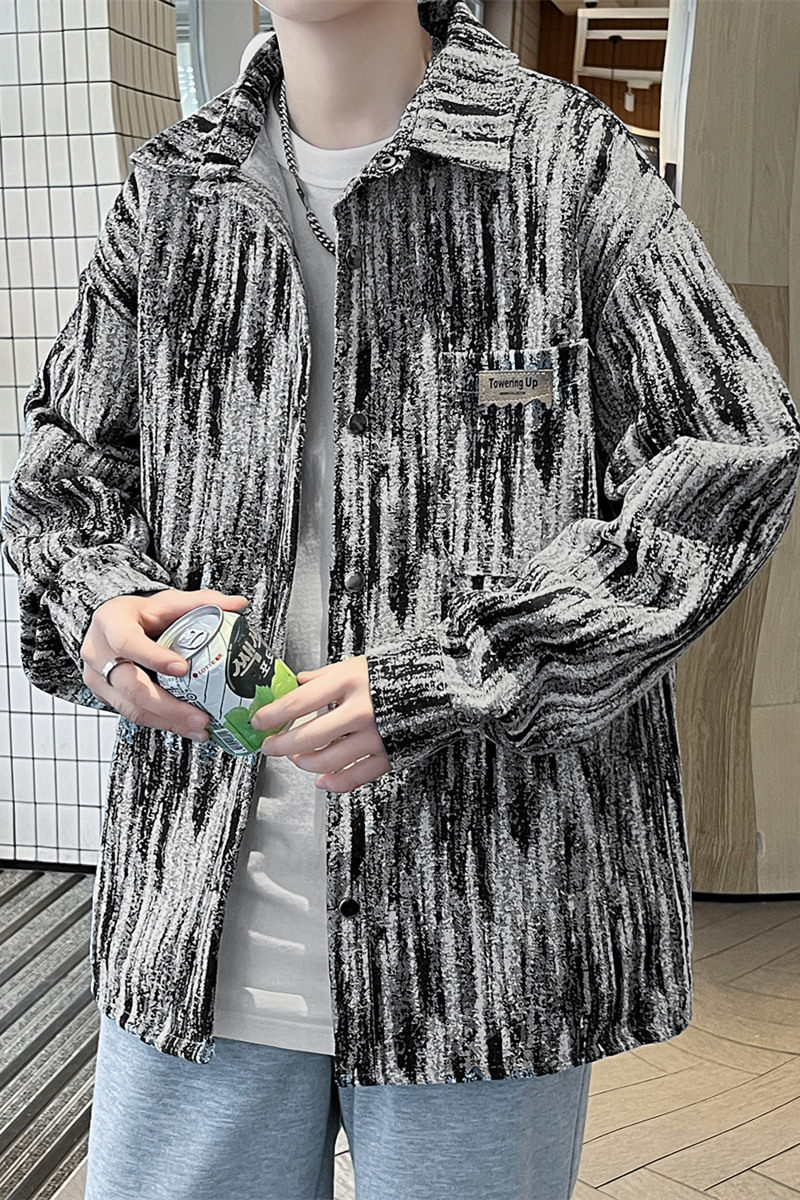 男装夹克男奢侈风新款外套衣服潮牌上装春季新款JK2024,男装夹克,四季星座303A
