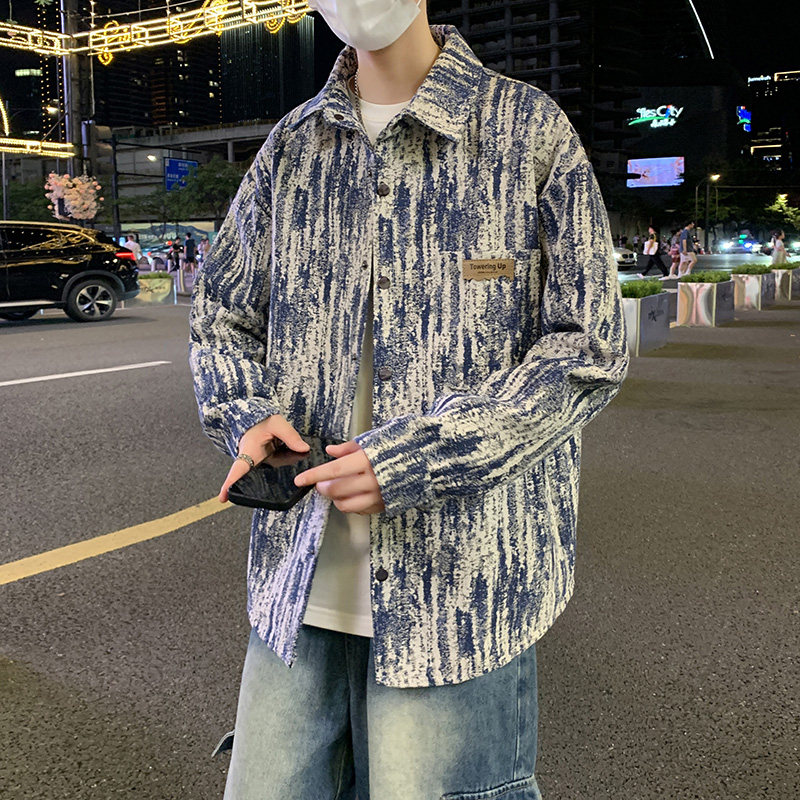 男装夹克男奢侈风新款外套衣服潮牌上装春季新款JK2024,男装夹克,四季星座303A