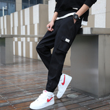 21春季新品工装裤青少年潮流束脚裤九分裤子男潮303A-K9023-25，男装工装外套，四季星座303A