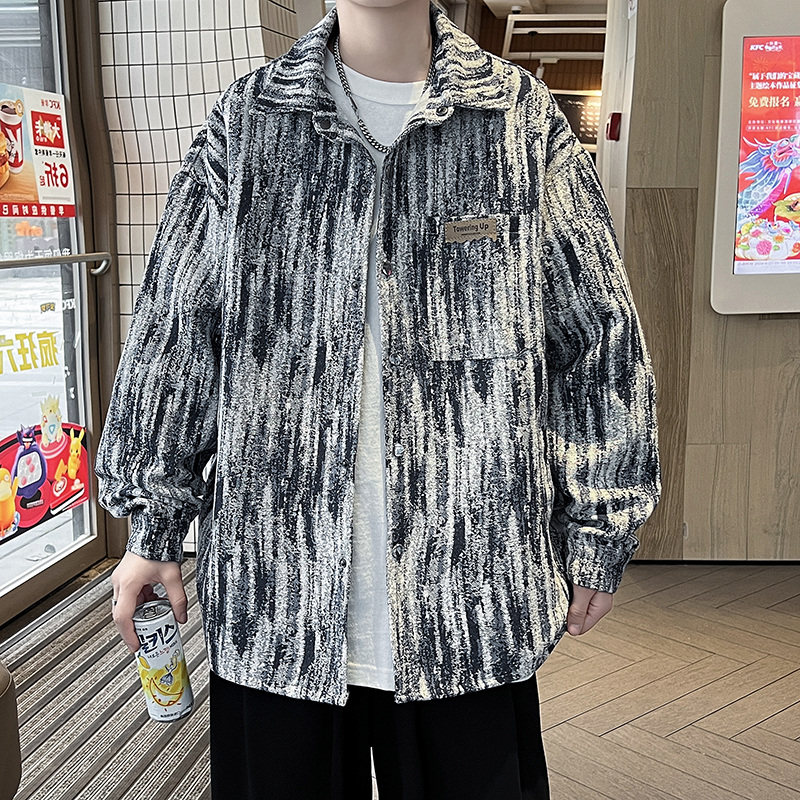 男装夹克男奢侈风新款外套衣服潮牌上装春季新款JK2024图片
