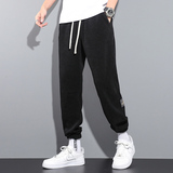 雪尼尔运动裤男秋冬ins潮牌加绒百搭休闲加厚K39常规35元加绒45元，女装休闲裤，四季星座303A