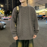 MY8267男士毛衣秋冬季潮流针织衫青少年学生款加绒常规37加绒47，男装针织衫/毛衣，四季星座303A