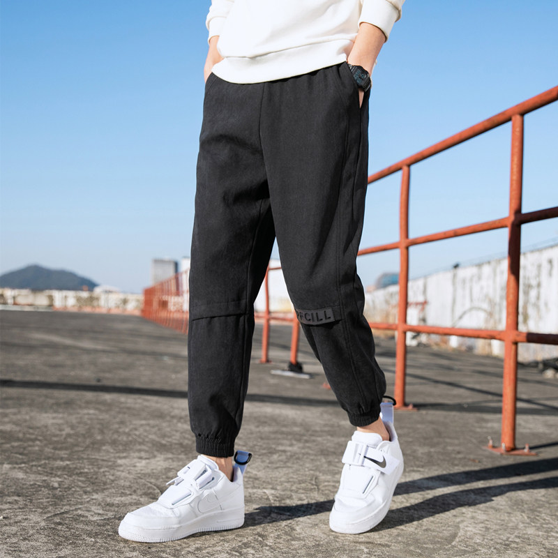2026春季男士休闲裤束脚裤哈伦裤运动裤百搭九分裤宽松K9902,女装休闲裤,四季星座303A