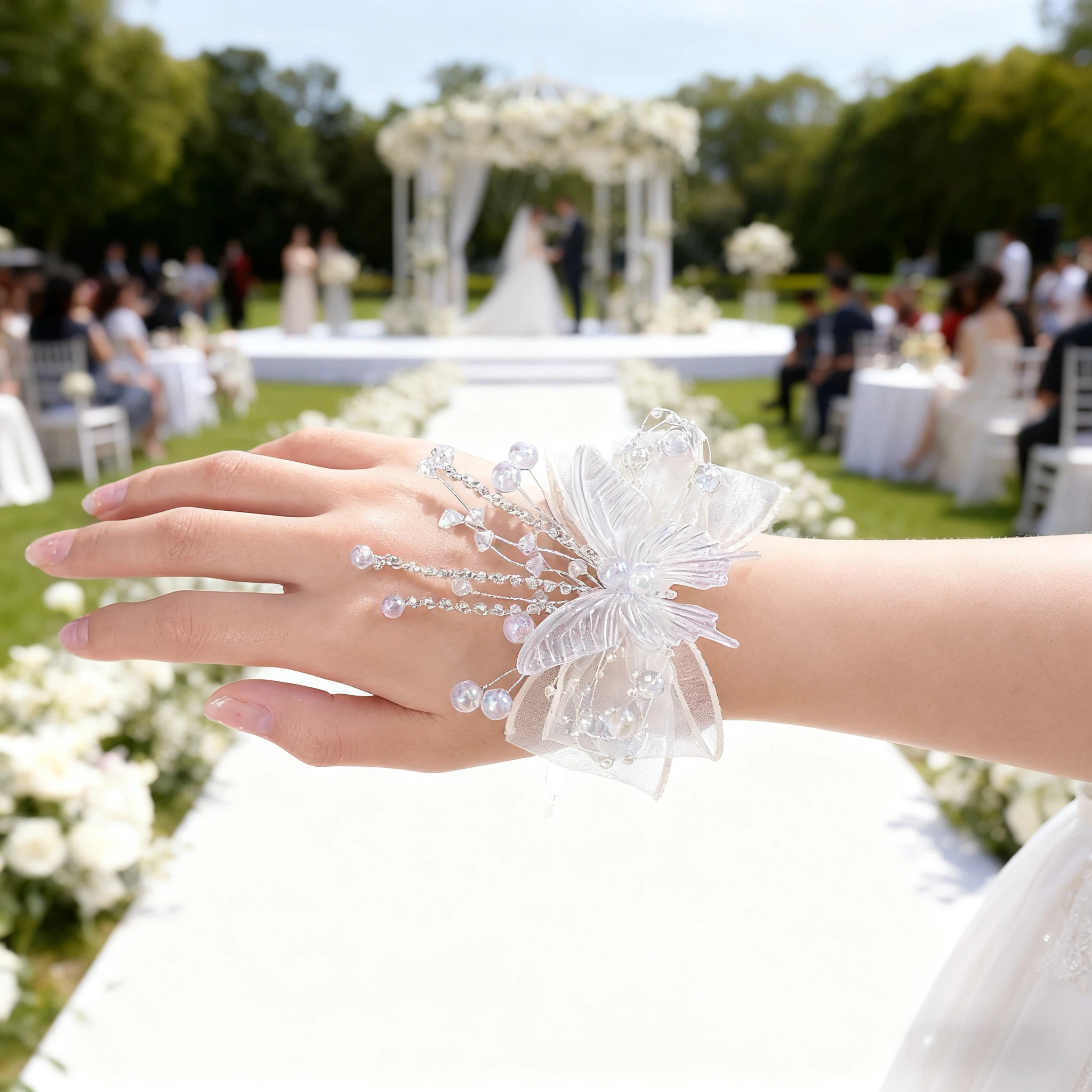 结婚胸花韩式婚庆婚礼伴郎新郎新娘创意全套父母伴娘超仙高档襟花