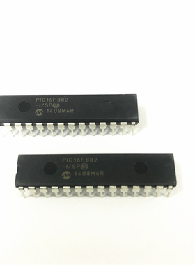 原装 正品 PIC16F882-I/SP DIP-28 MCU单片机 8位微控制器芯片 IC
