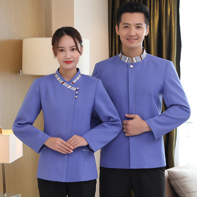 亿珑20新款酒店客房保洁pa工装制服秋冬大码男女同款大码多色