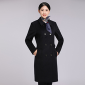 外套 冬季 移动营业厅呢子大衣前厅销售制服工装 毛呢时尚 22新款