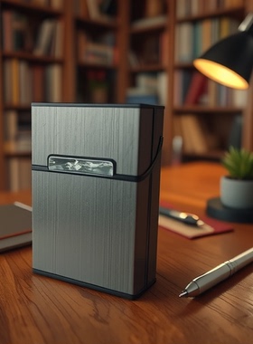 DH7001跨境金属铝合金20支装烟盒防潮防挤压个性男士烟盒个性刻字