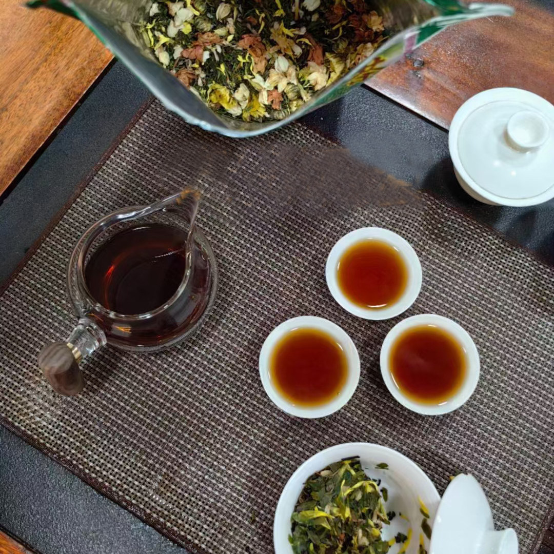 贵情香牌茶叶广东南岩香茶叶养生茶清凉降火