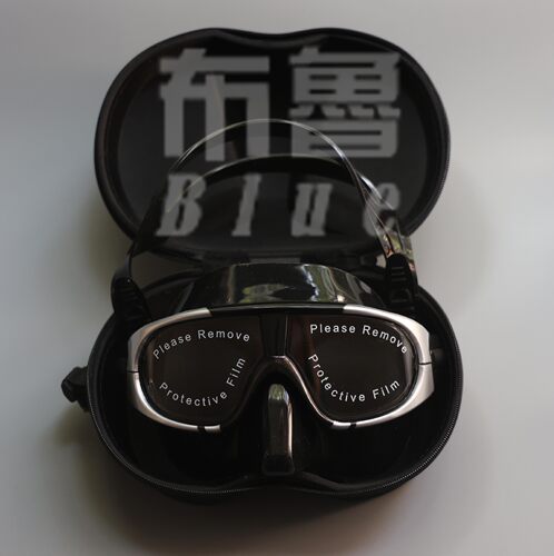 高清大框透明防呛水潜水面镜