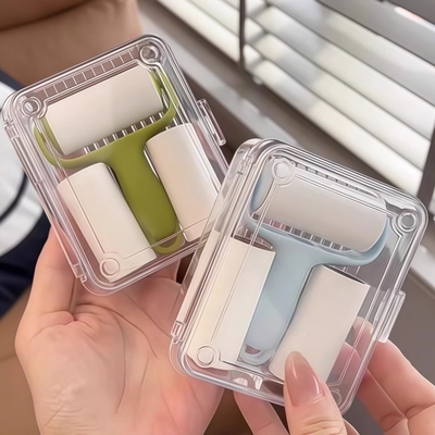 【养猫专用】随身迷你粘毛器滚筒强力神器长杆可撕式小号去毛好物