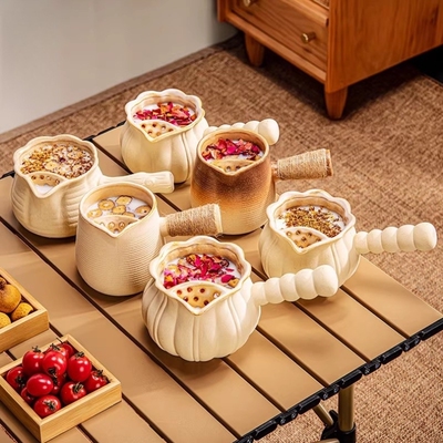 2025新款围炉煮茶壶网红一套大容量烤奶茶罐陶壶可明火煮奶茶神器