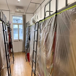 学生宿舍防尘罩寝室防尘膜一次性透明塑料遮尘盖布遮灰防尘保护膜